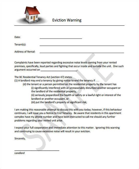 Free 23 Eviction Notices In Pdf Ms Word