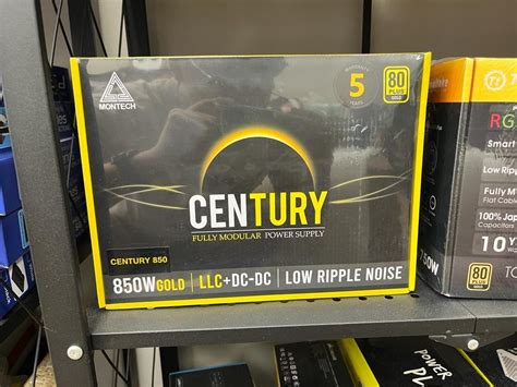 Montech Century 850W 80PLUS GOLD PSU Power Supply Unit [PC Parts ...