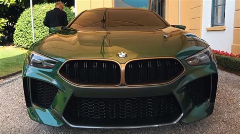 BMW M8 Gran Coupe Concept Filmed At Villa D Este 2018