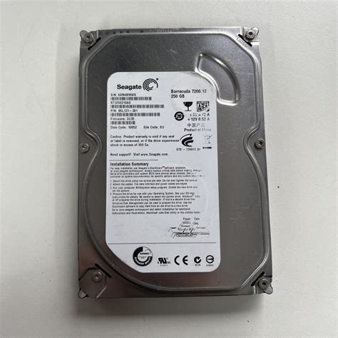 Seagate Barracuda 720012 250 Gb Primco
