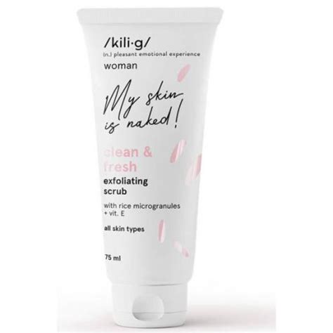 Kilig My Skin Is Naked Clean Fresh Exfolating Scrub Z Uszczaj Cy Peeling Do Twarzy