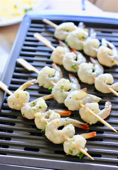 Grilled Shrimp Skewers - Laughing Spatula