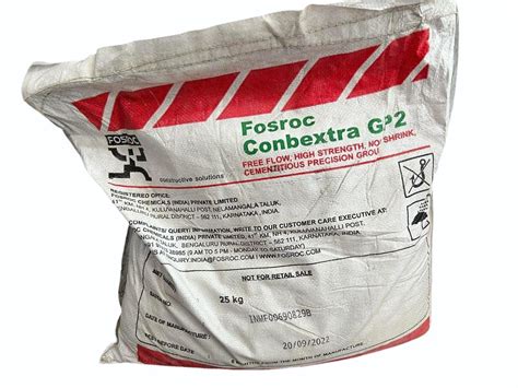 Waterproofing Admixture Fosroc Conbextra Gp Grout Packaging Size