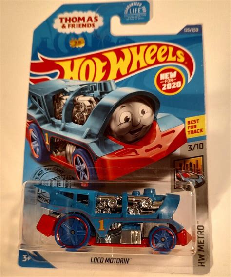 Hot Wheels Loco Motorin Hw Metro Thomas Friends