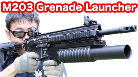 Ics M203 グレネードランチャー 70発のbb弾を撃てるエアガン サバゲーに マック堺のレビュー動画526 Youtube