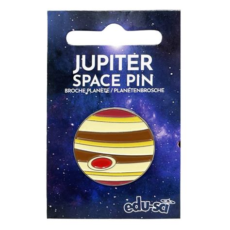 Jupiter Enamel Pin Edu Sci