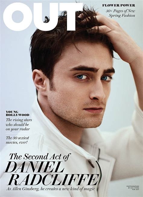 Daniel Radcliffe Talks About Playing Gay Poet Allen Ginsberg As He Poses In Flamboyant Shoot For