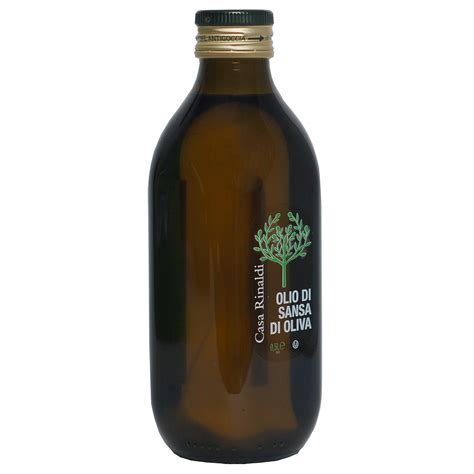 Масло оливковое рафинированное 500 мл (OLIO DI SANSA DI OLIVA 500 ML ...