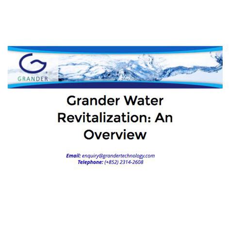 grander water products