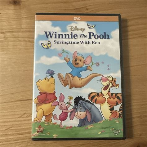 Winnie The Pooh Springtime With Roo Dvd 2004 New Sealed 786936838589