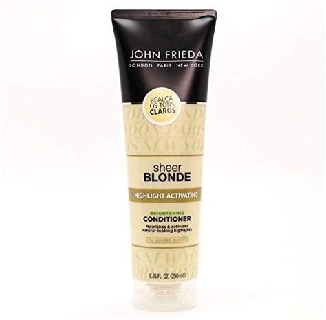 John Frieda Sheer Blonde Highlight Activating Enhancing Conditioner For Lighter Blondes