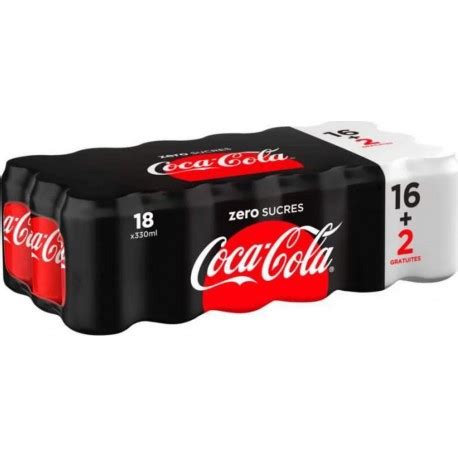 Coca Cola Zero Boite Cl Lot De Packs De Soit Canettes