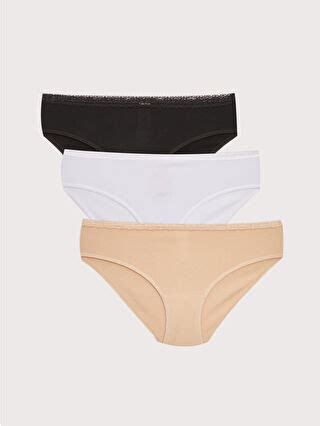 LCW DREAM Pembe Düz Bikini Külot lü S Z D P LCW