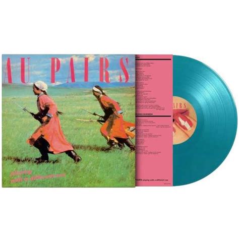 Au Pairs Playing With A Different Sex Vinyl Turquoise Vinyl LP G