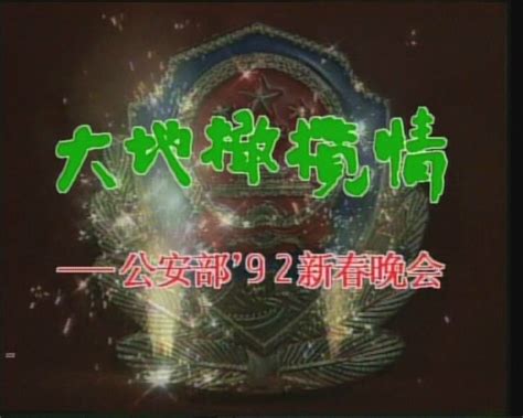 公安部春节电视文艺晚会图册360百科
