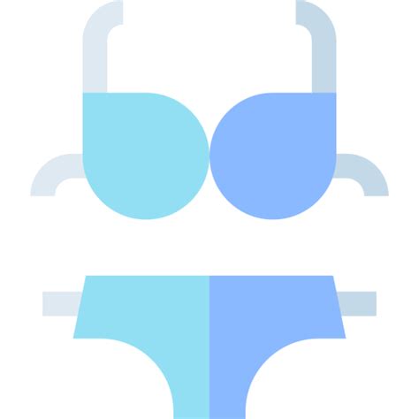 Bikini Basic Straight Flat Icon