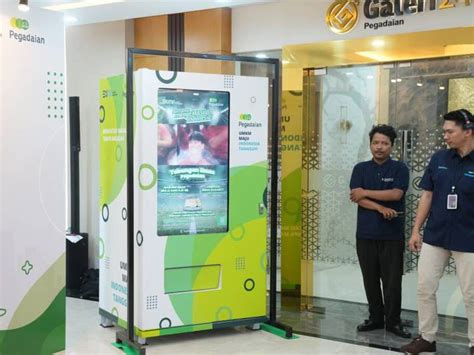 Dukung Umkm Naik Kelas Pegadaian Resmiksn Vending Machine Umkm