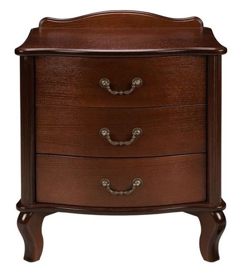 Тумба прикроватная Джульетта 3 орех купить в Москве с доставкой