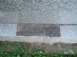 Nicholas Vogt 1881 1958 Mémorial Find a Grave