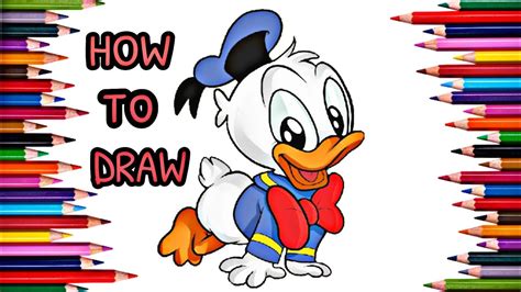 Baby Donald Duck Drawings