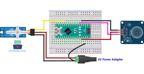 Arduino Nano Touch Sensor Servo Motor Arduino Nano Tutorial