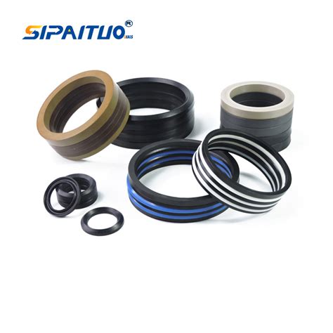 Hydraulic Piston Rod Seal Vee Packing Oil Seals Rubber Fabric Chevron