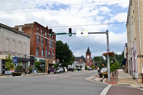 Downtown Marion Nc North Carolina Mcdowell County Hometown