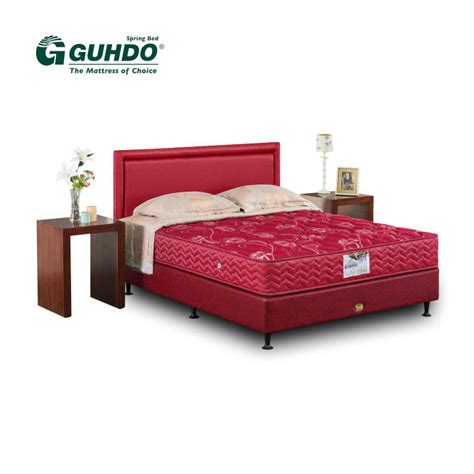 Guhdo Kasur New Prima Tebal 25 Cm Springbed Set Dvn Atlantic Hb