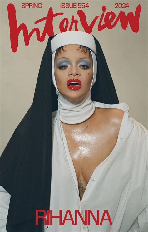 En couverture du magazine Interview Rihanna vêtue en sœur suscite la