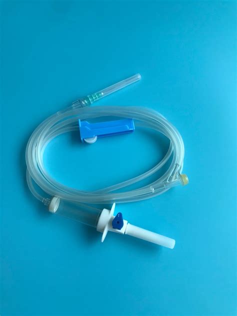 Factory Disposable Iv Infusion Set With Filter Ce Iso Kn China