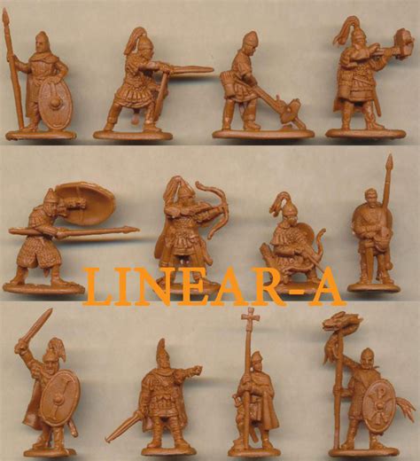 Eastern Roman Empire VI Century Byzantine Infantry Set 1 48 Figures