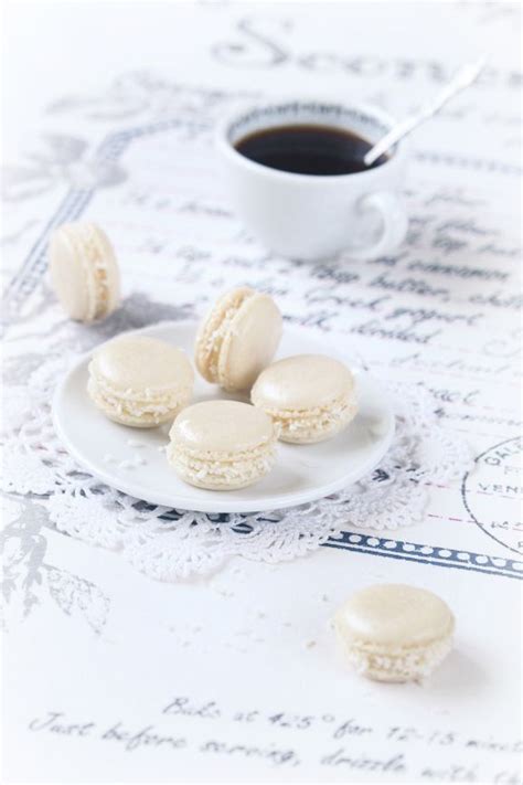 Кокосовые макаронс / Macarons de coco | Coco, Macarons, Dulces
