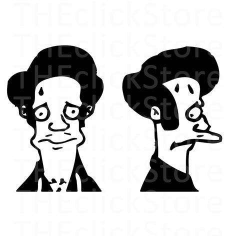 Apu Nahasapeemapetilon The Simpsons Apu Svg Png Dxf Etsy