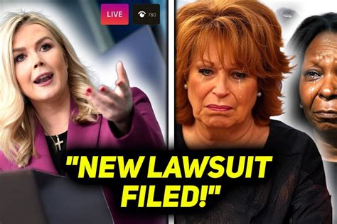Karoline Leavitt Files For New Lawsuit Against The View — Hosts Are