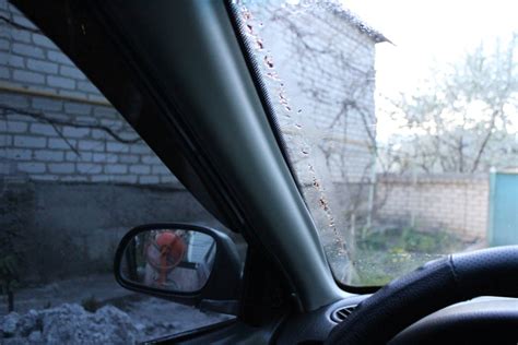 Тонировка лобового стекла 35 — Hyundai Accent (1G), 1,3 л, 1995 года ...