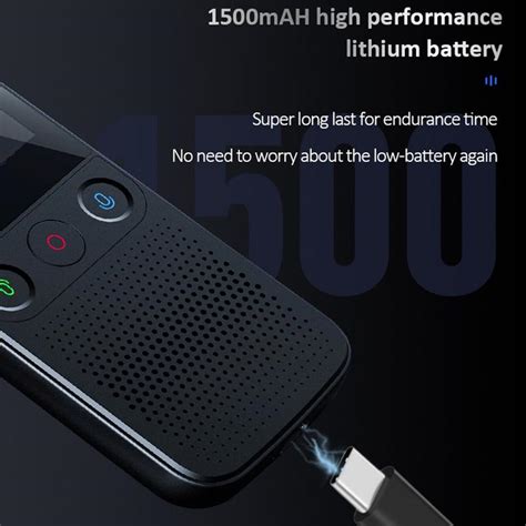 T10 PRO Smart Voice Translator Real Time Translator With 14 Languages