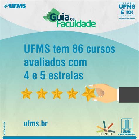 Ufms Tem Cursos Avaliados E Estrelas No Guia Da Faculdade Ufms