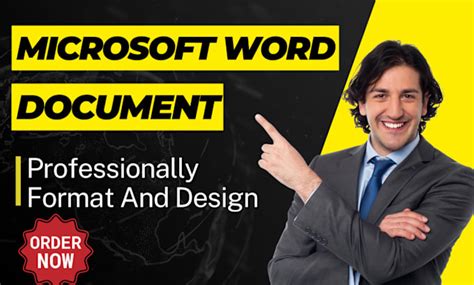 professionally format  design microsoft word document  ahmad