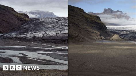 Now And Then Iceland S Vanishing Glaciers Bbc News