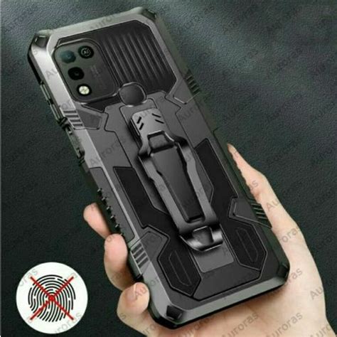 Promo Infinix Hot Play Casing Softcase Armor Soft Back Case Hardcase Infi Biru Jakarta