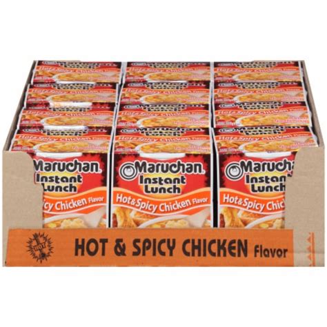 Maruchan Instant Lunch Hot Spicy Chicken Flavor Ramen Noodle Soup