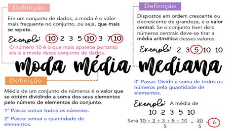 Moda Mediana E Média Aritmética - 5