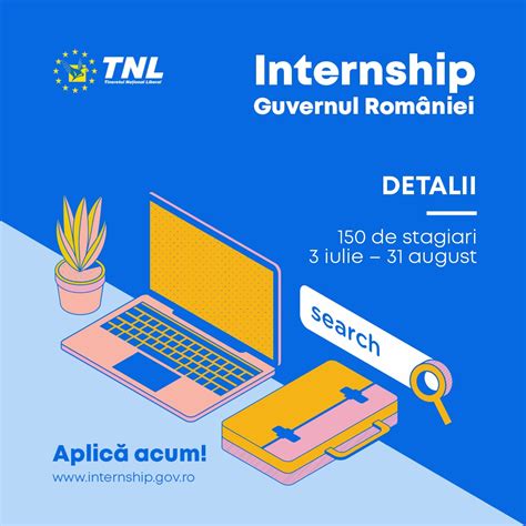 Internship la Guvernul României TNL