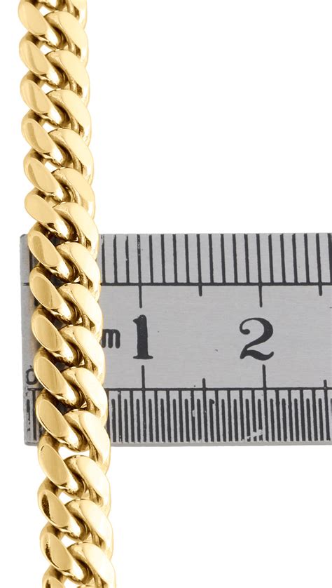 14k Yellow Gold Solid Miami Cuban Link Chain 6mm Box Clasp Necklace 24