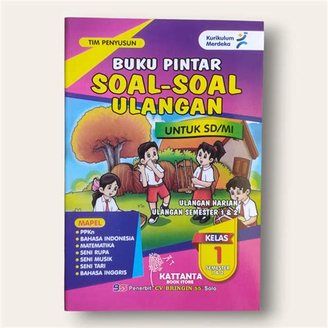 Jual Buku Sd Pintar Soal Soal Ulangan Kelas Kurikulum Merdeka