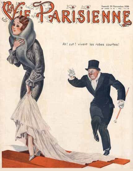 La Vie Parisienne Vivent Les Robes Courtes Sex Appeal Mad Men Art Vintage Ad Art Collection