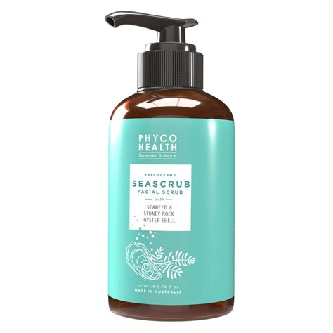 seascrub seaweed facial scrub ml healthylife