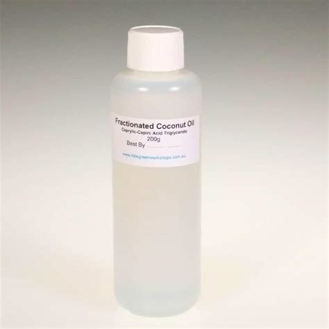 Fractionated Coconut Oil - Little Green Workshops
