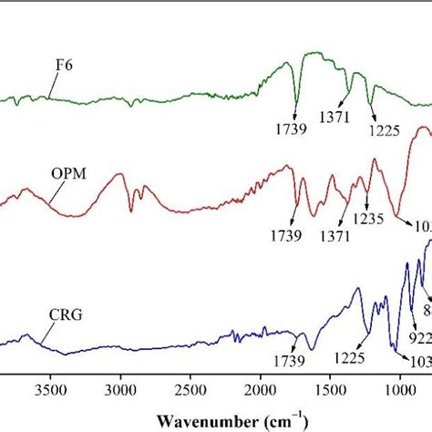 Fourier Transform Infrared Spectroscopic Analysis Of Crg Opm And Sph