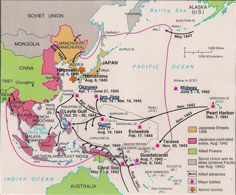 War In The Pacific Map C 1941 Map Legend Pacific Map Old Maps
